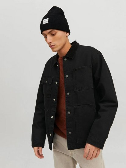 Jack & Jones Long Knit Adīta cepure Melns - Adītās cepures - 