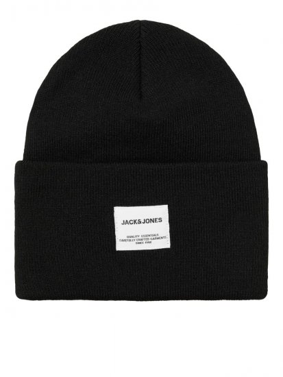 Jack & Jones Long Knit Adīta cepure Melns - Adītās cepures - 