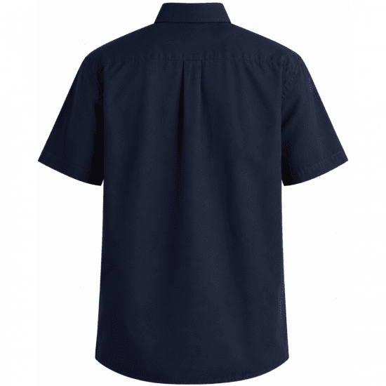 Motley Denim Zagreb Īsroku krekls Tumši zils - Krekli - Krekli - 2XL-8XL