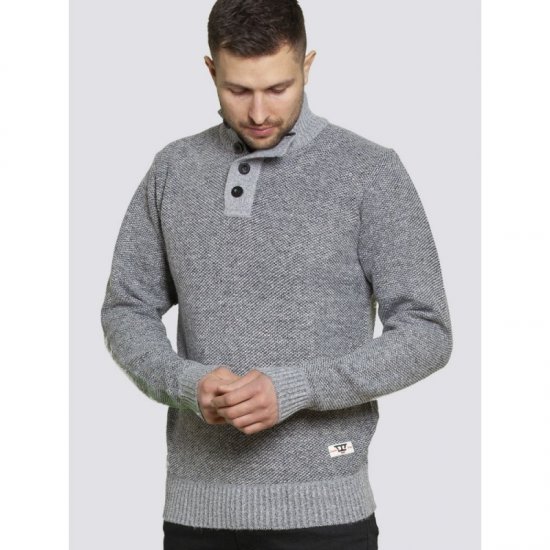 D555 Zane Sweater Grey - Džemperi un džemperi ar kapuci - Džemperi - 2XL-14XL