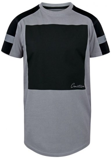 D555 Ziggy Organic Cotton T-Shirt Grey - T-krekli - T-krekli - 2XL-14XL