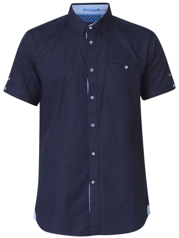 navy blue cap sleeve shirt